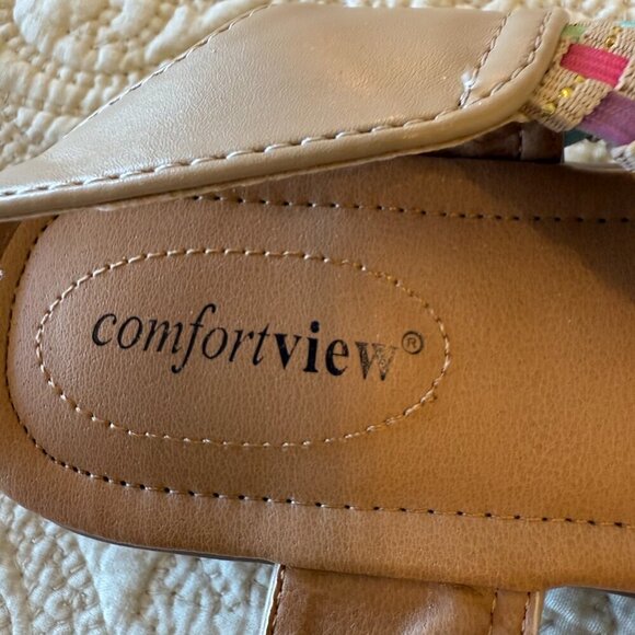 Super cute comfy pastel sandals LIKE NEW women's size 8.5 - Picture 3 of 6